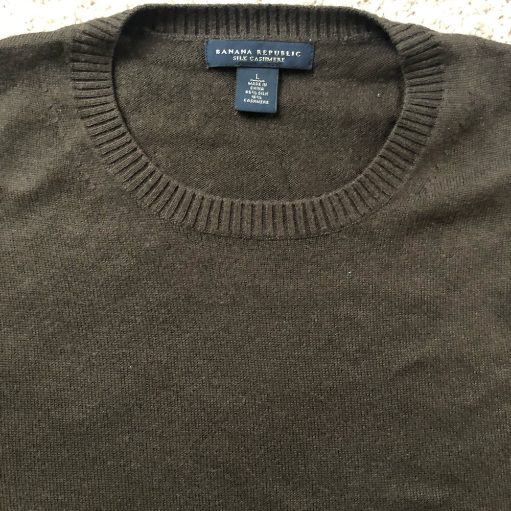 Men’s Banana Republic Silk Cashmere Sweater